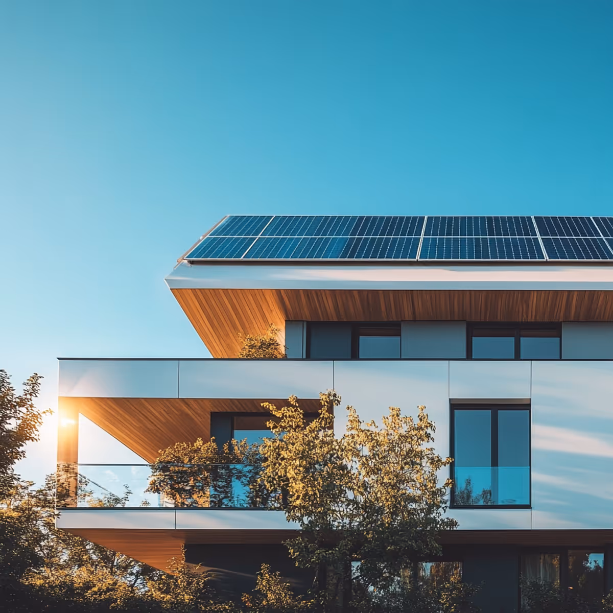 Panneaux photovoltaïques installés par GNS Énergie sur une toiture